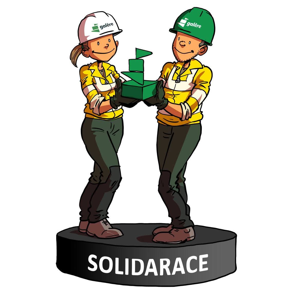 Figurine I.A multicouleurs