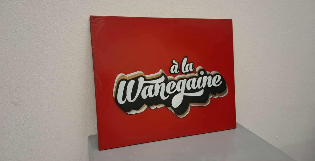 Plaque personnalisée