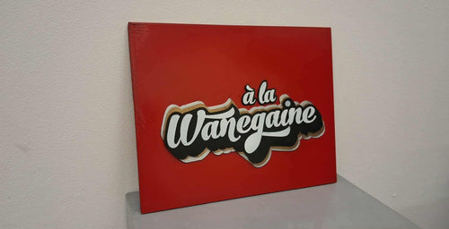 Plaque personnalisée