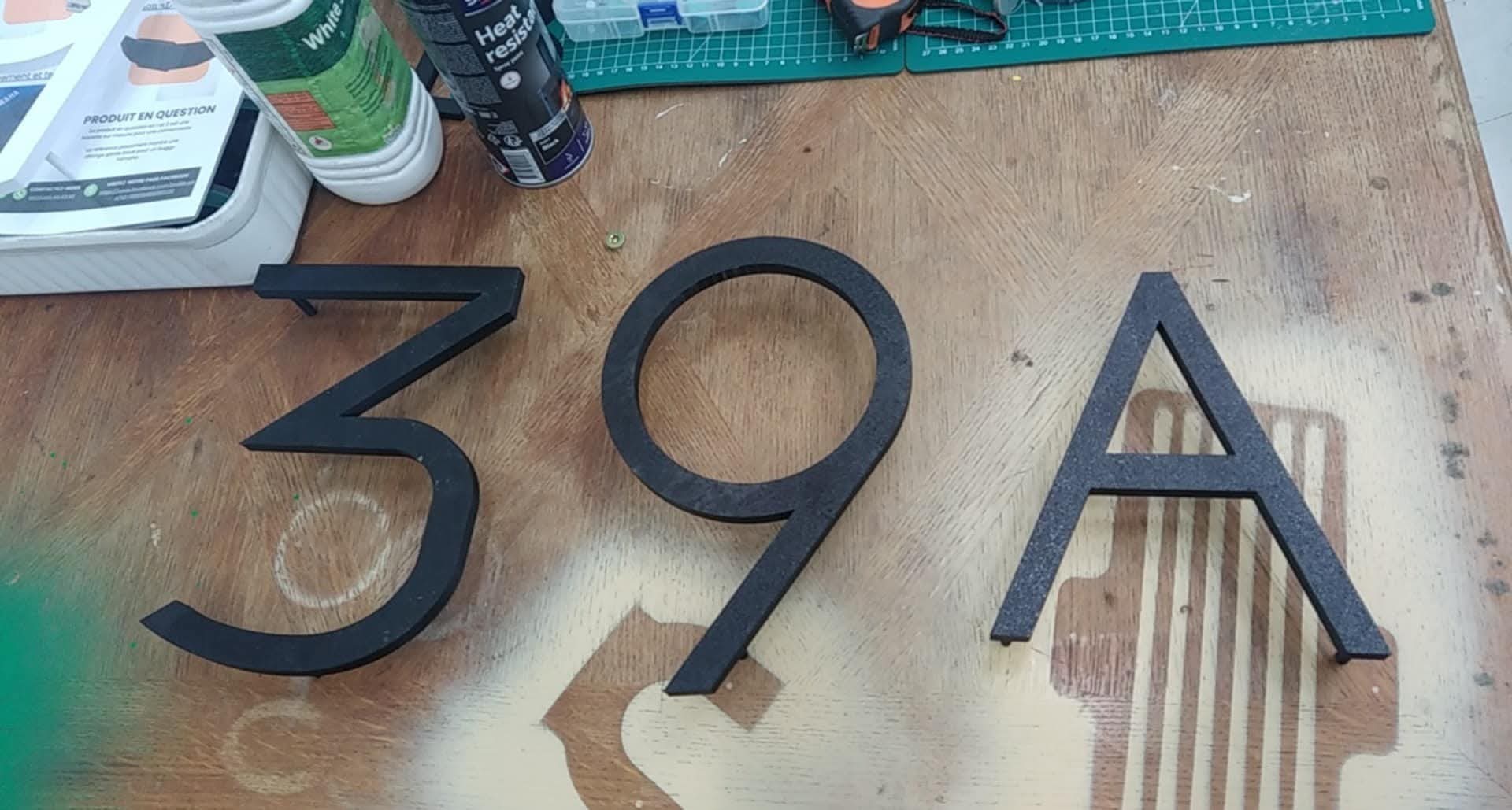 Lettres & Numéros de maison / Boite aux lettres